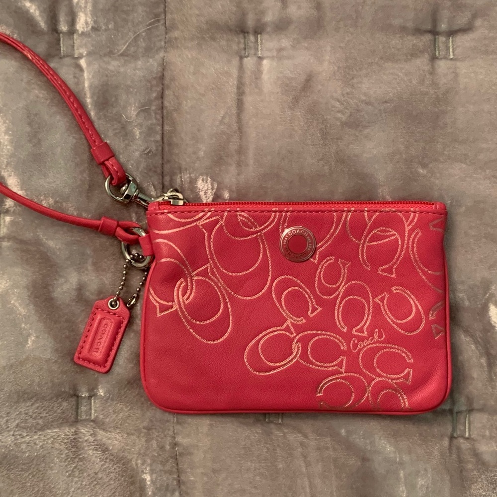 NWOT Coach Wristlet